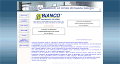 Desktop Screenshot of biancoserramenti.com